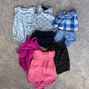 6-12 Month Bubble and Outfit Lot